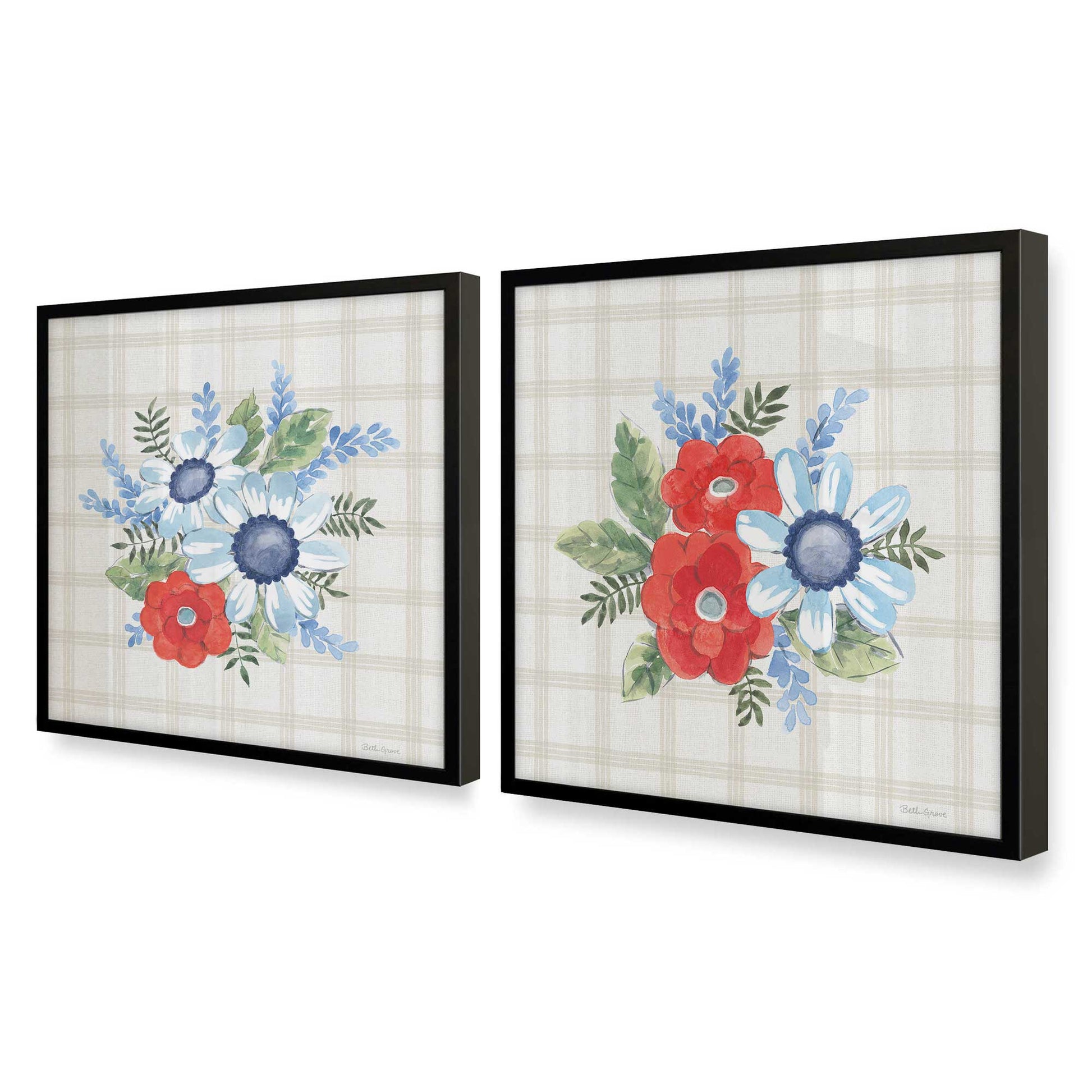 [Color:Satin Black], Picture of art in a Satin Black frame at an angle