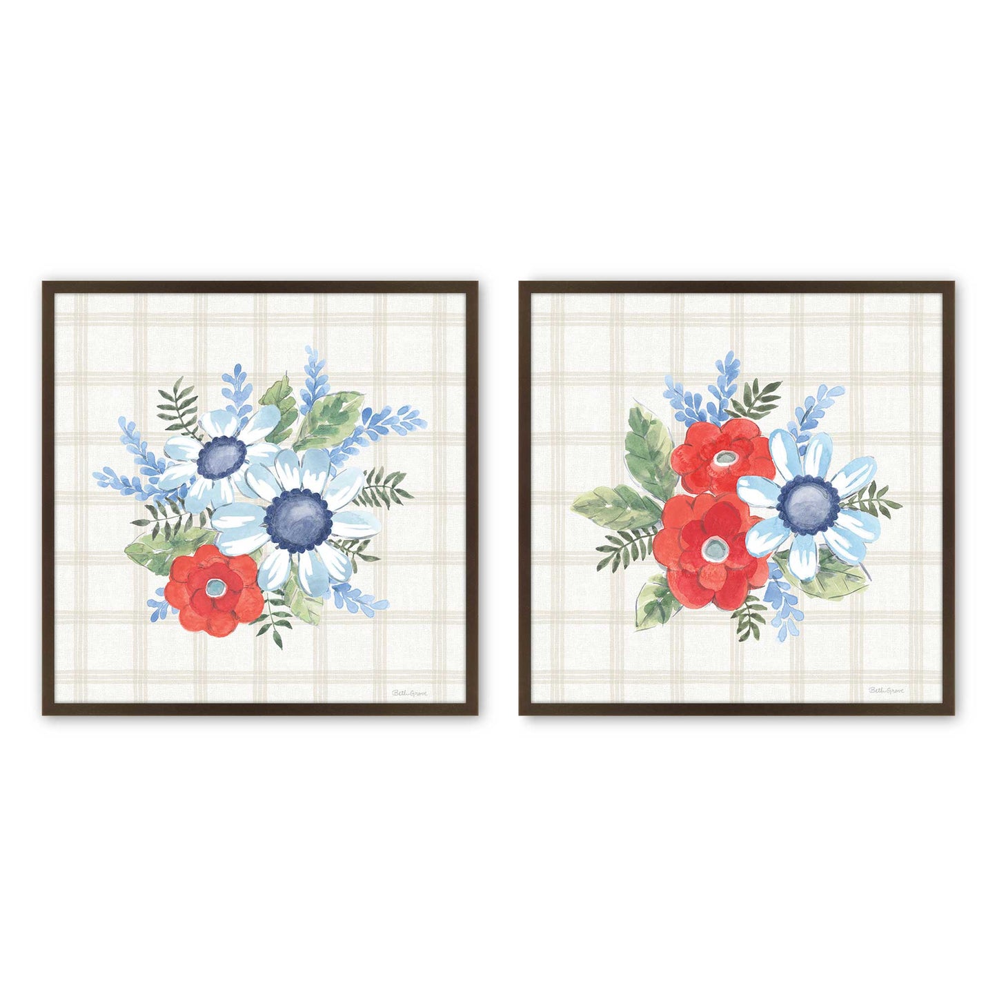 [Color:Belvinder Brown], Picture of art in a Belvinder Brown frame