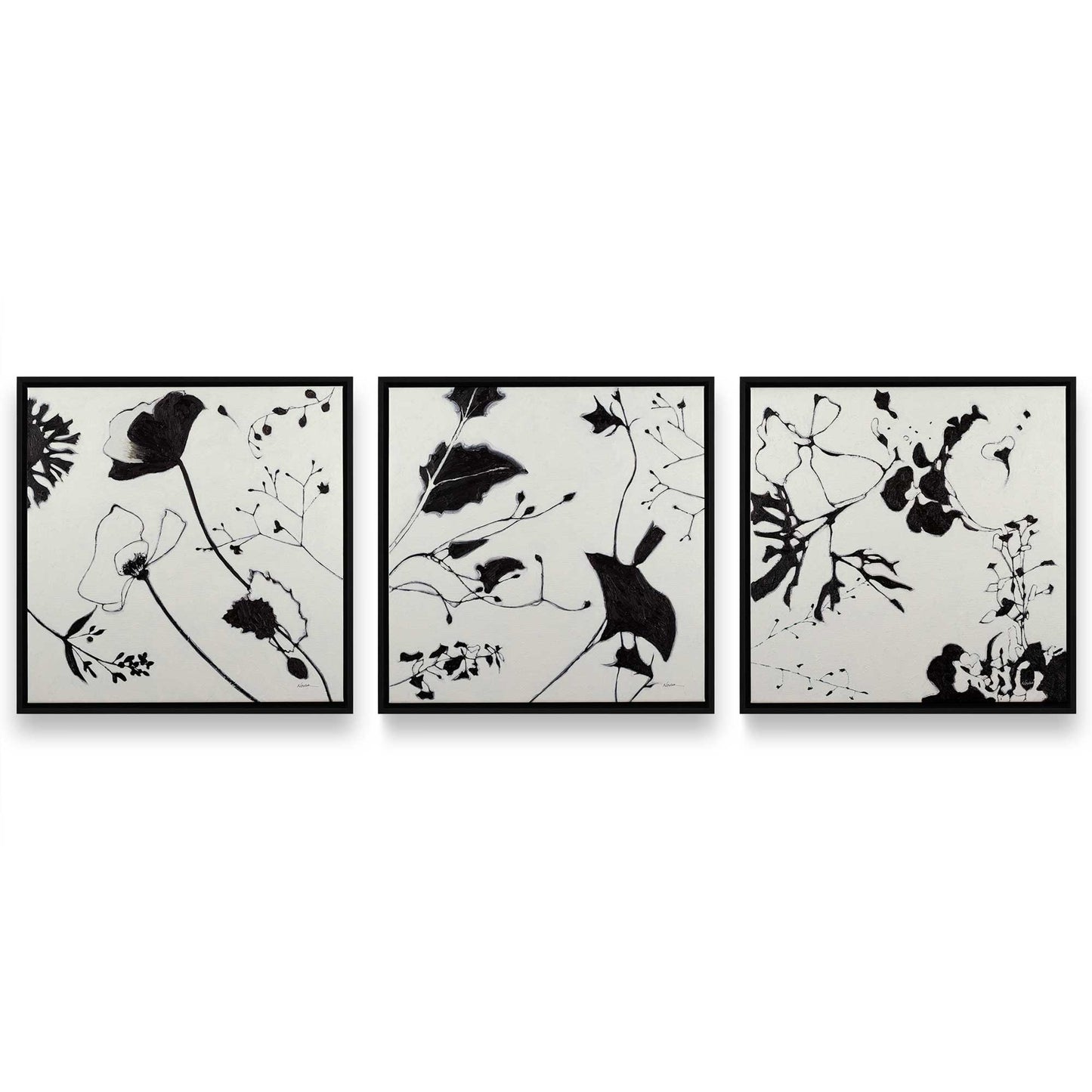 [Color:Satin Black], Picture of art in a Satin Black frame