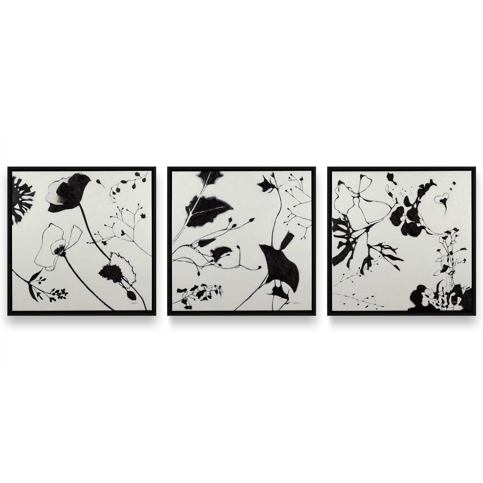 [Color:Satin Black], Picture of art in a Satin Black frame