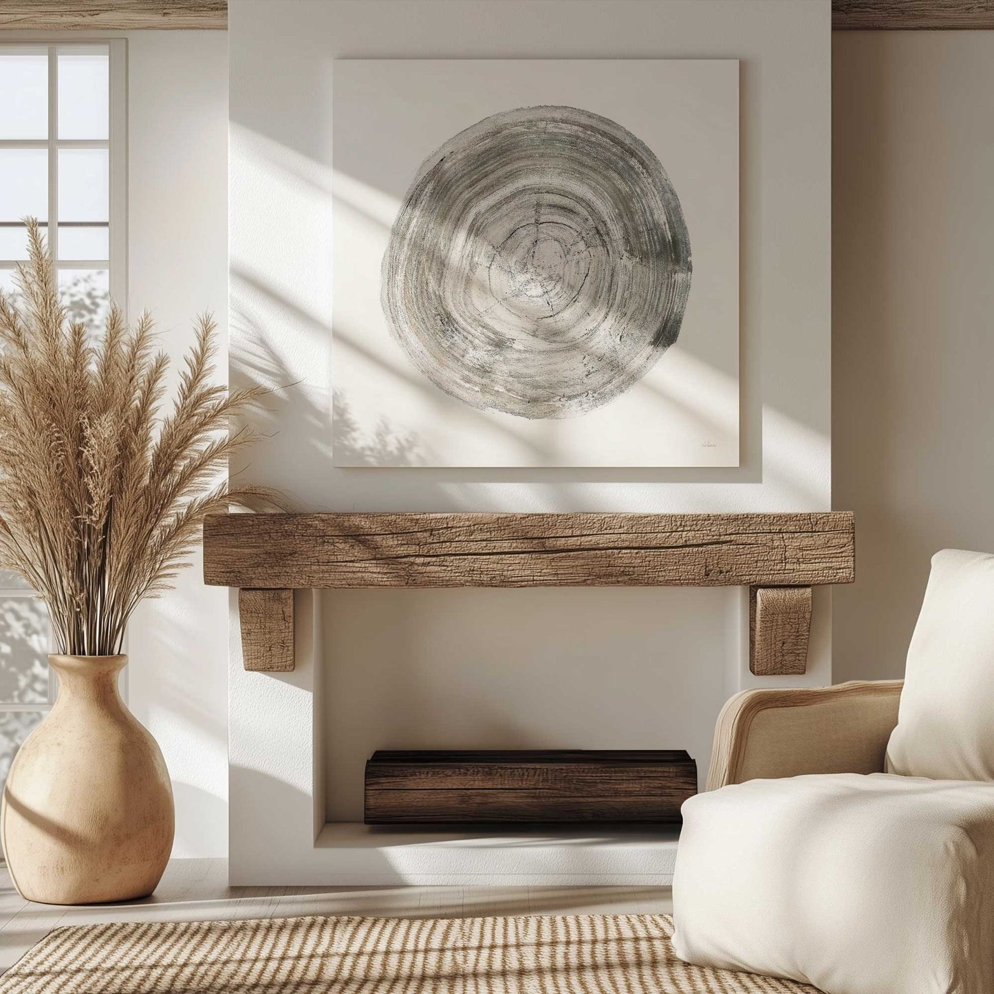 Picture of art in a room