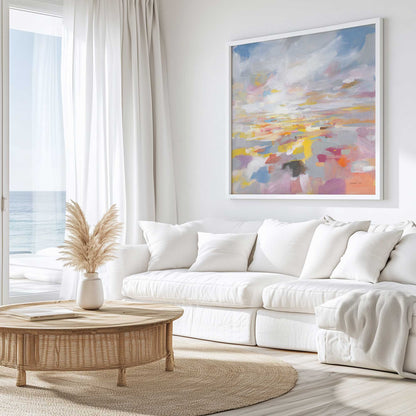 Picture of art in a room