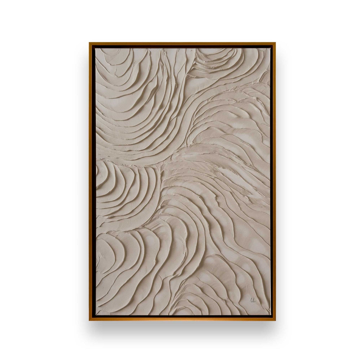 Drift Lines Canvas Print, Set of 4