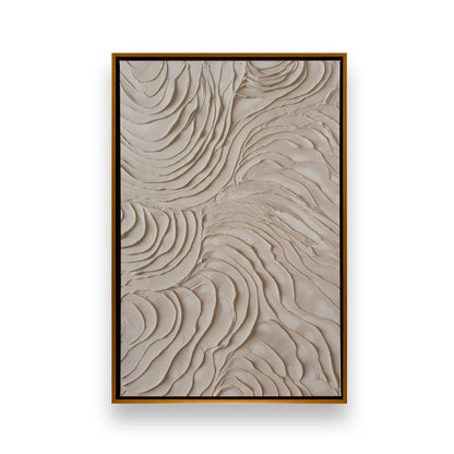 Drift Lines Canvas Print, Set of 4