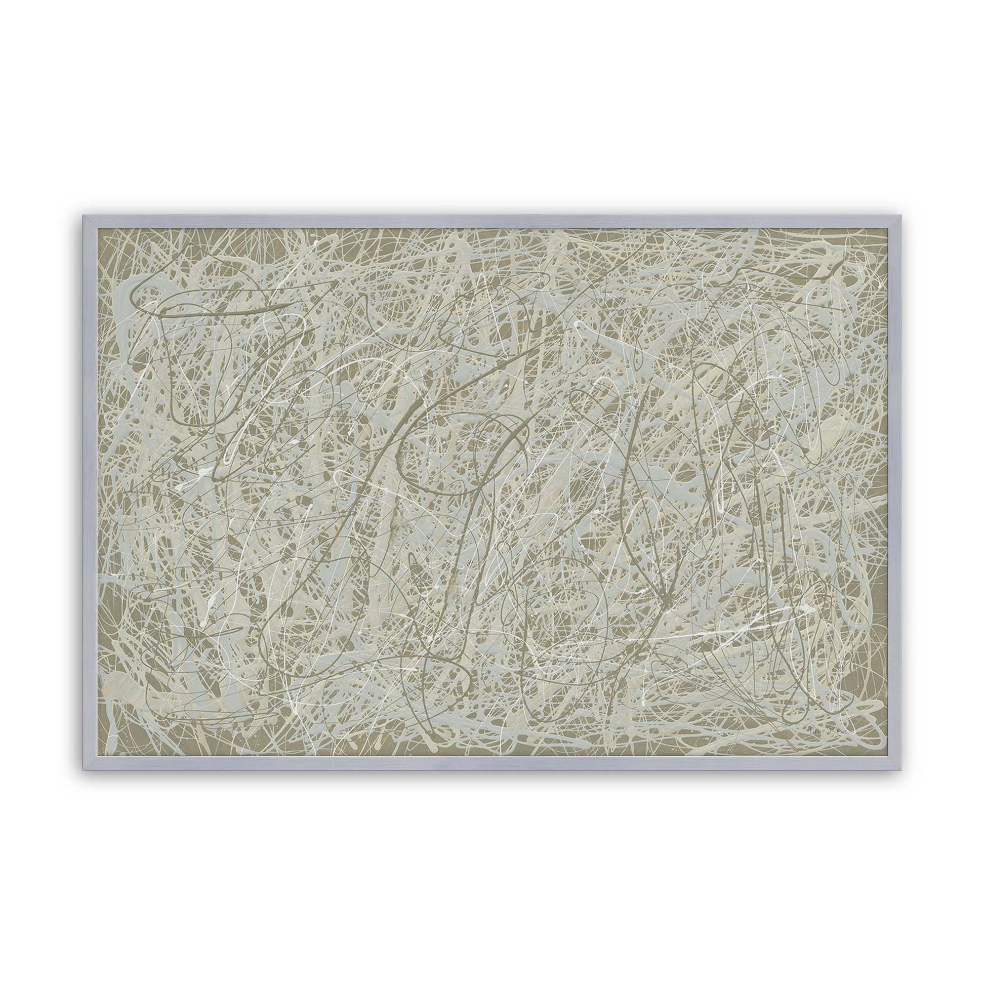 [Color:Polished Chrome], Picture of art in a Polished Chrome frame