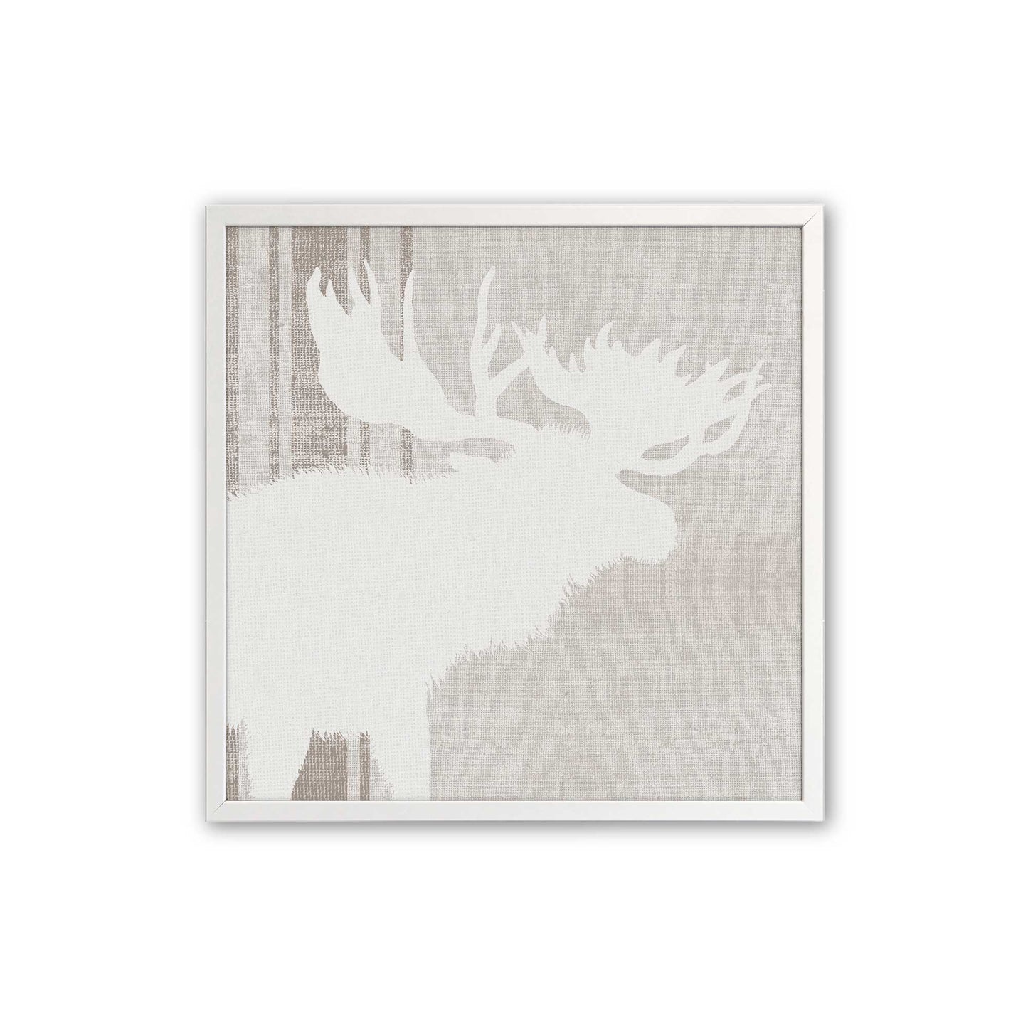[Color:Opaque White], Picture of art in a Opaque White frame