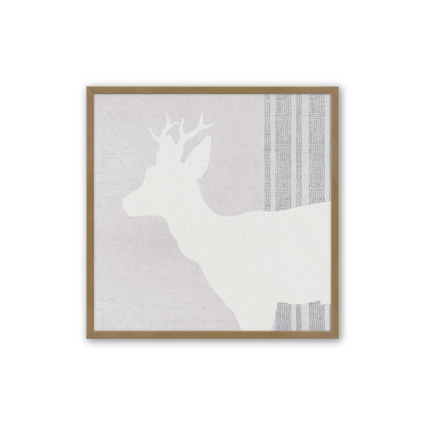 [Color:Brushed Gold], Picture of art in a Brushed Gold frame
