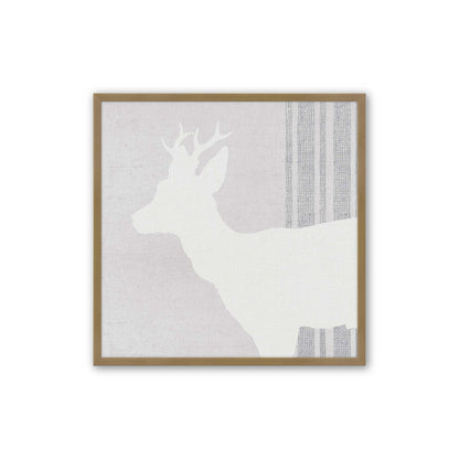 [Color:Brushed Gold], Picture of art in a Brushed Gold frame