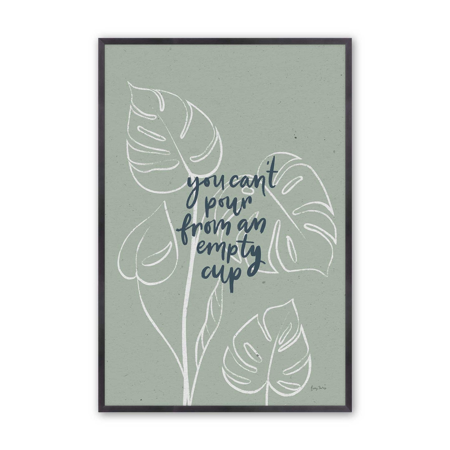 [Color:Weathered Zinc], Picture of art in a Weathered Zinc frame