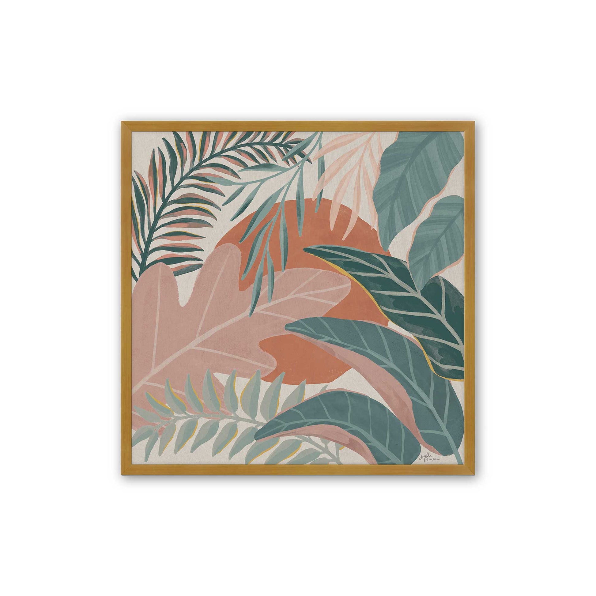 [Color:Polished Gold], Picture of art in a Polished Gold frame