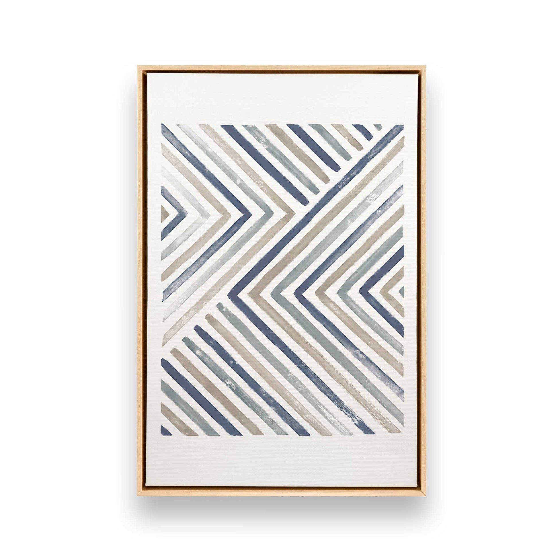 [Color:American Maple], Picture of art in a American Maple frame