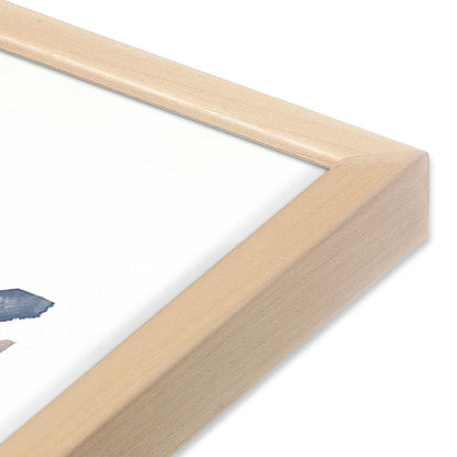 [Color:Raw Maple], Picture of art in a Raw Maple frame at an angle