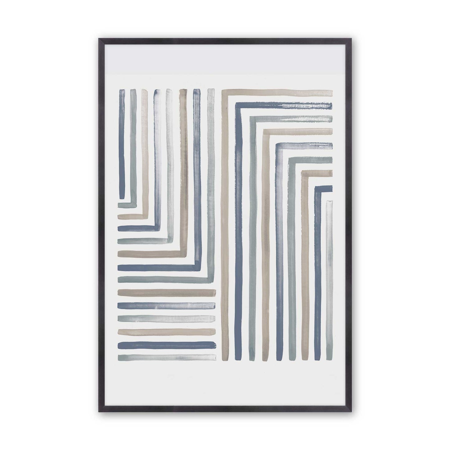 [Color:Weathered Zinc], Picture of art in a Weathered Zinc frame