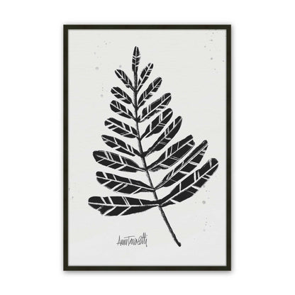 [Color:Satin Black], Picture of art in a Satin Black frame