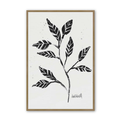 [Color:Brushed Gold], Picture of art in a Brushed Gold frame