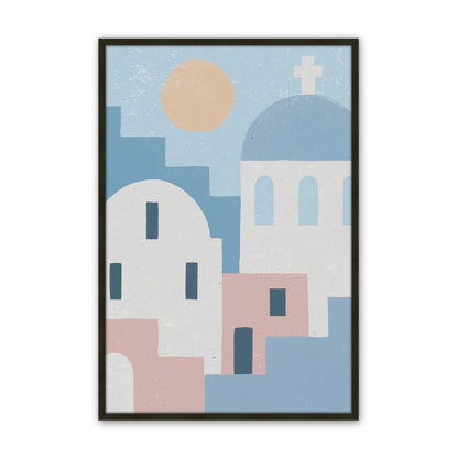 [Color:Satin Black], Picture of art in a Satin Black frame