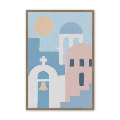 [Color:Brushed Gold], Picture of art in a Brushed Gold frame