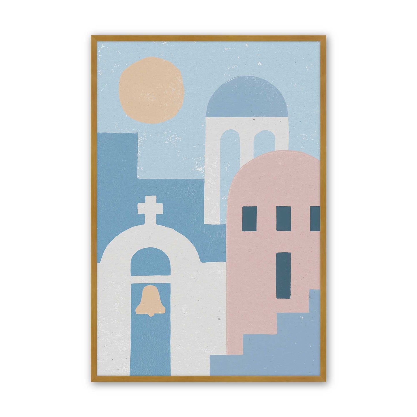 [Color:Polished Gold], Picture of art in a Polished Gold frame