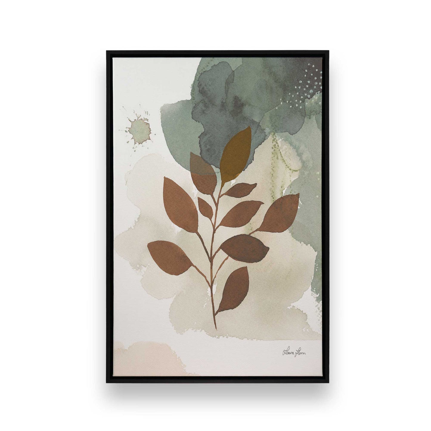 [Color:Satin Black], Picture of art in a Satin Black frame