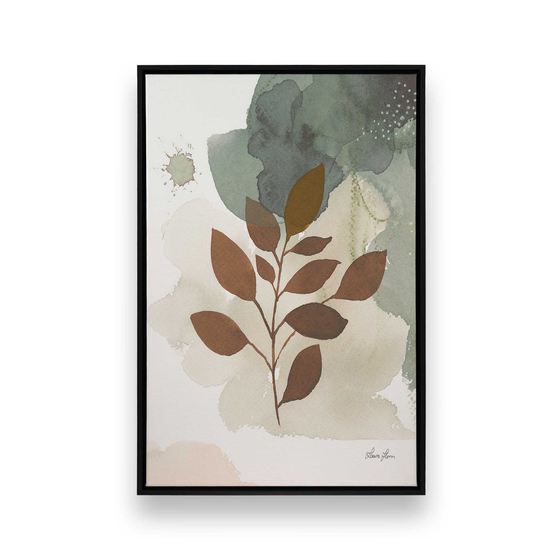 [Color:Satin Black], Picture of art in a Satin Black frame