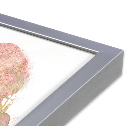 [Color:Polished Chrome], Picture of art in a Polished Chrome frame at an angle