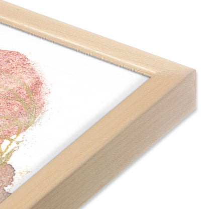 [Color:Raw Maple], Picture of art in a Raw Maple frame at an angle