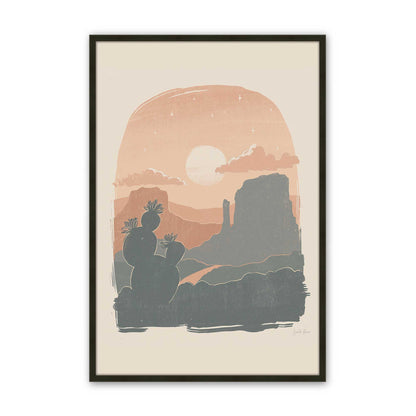 [Color:Satin Black], Picture of art in a Satin Black frame