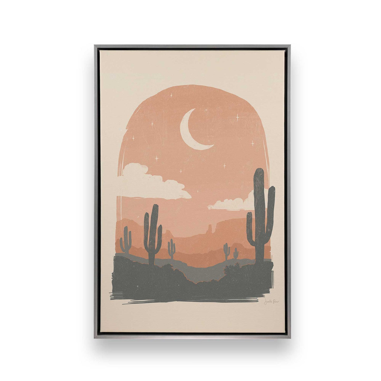 [Color:Polished Chrome], Picture of art in a Polished Chrome frame