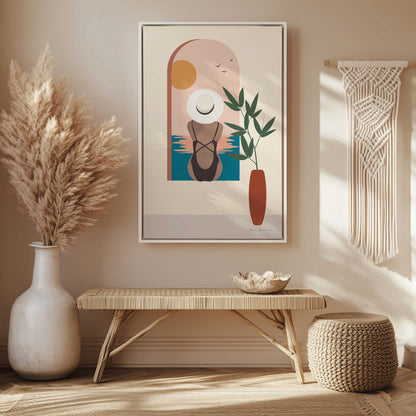 Picture of art in a room