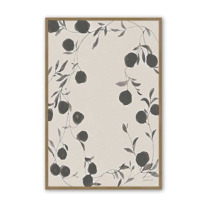 [Color:Brushed Gold], Picture of art in a Brushed Gold frame