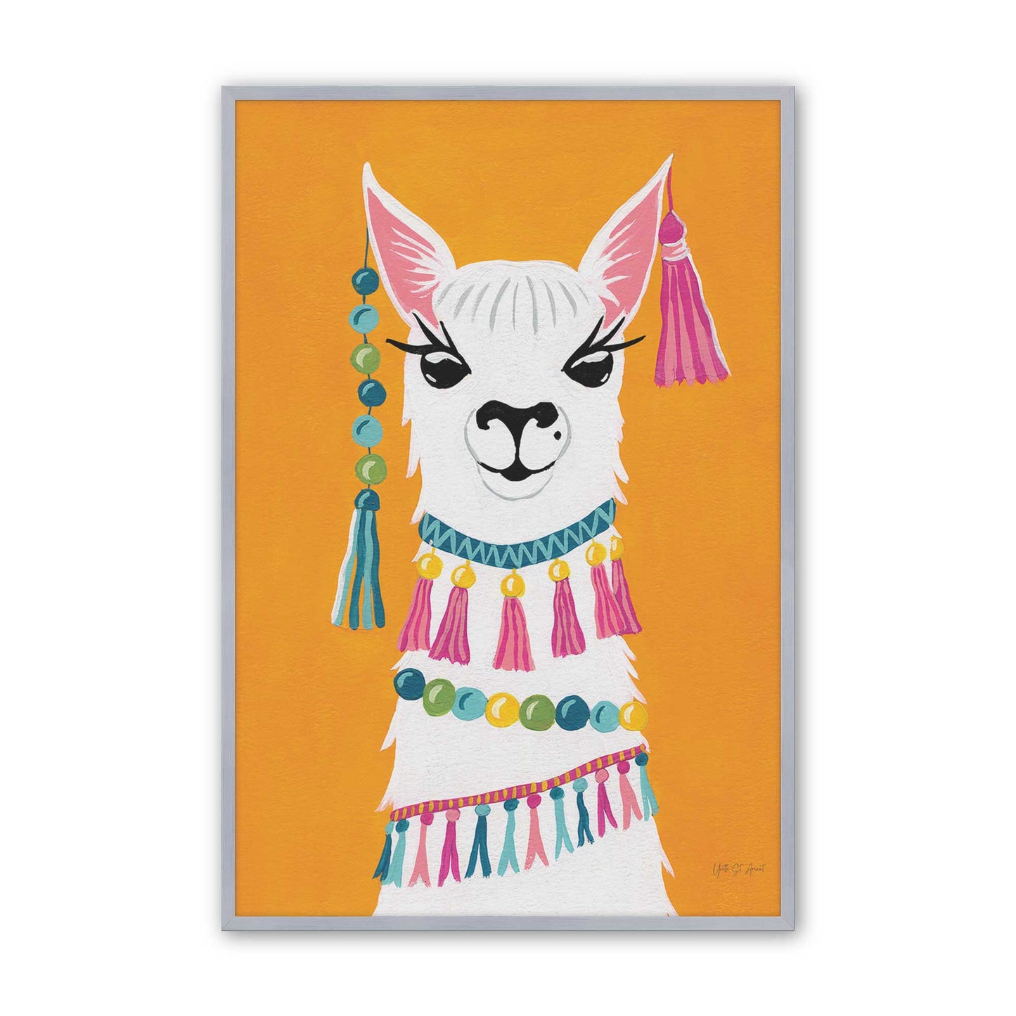 [Color:Polished Chrome], Picture of art in a Polished Chrome frame
