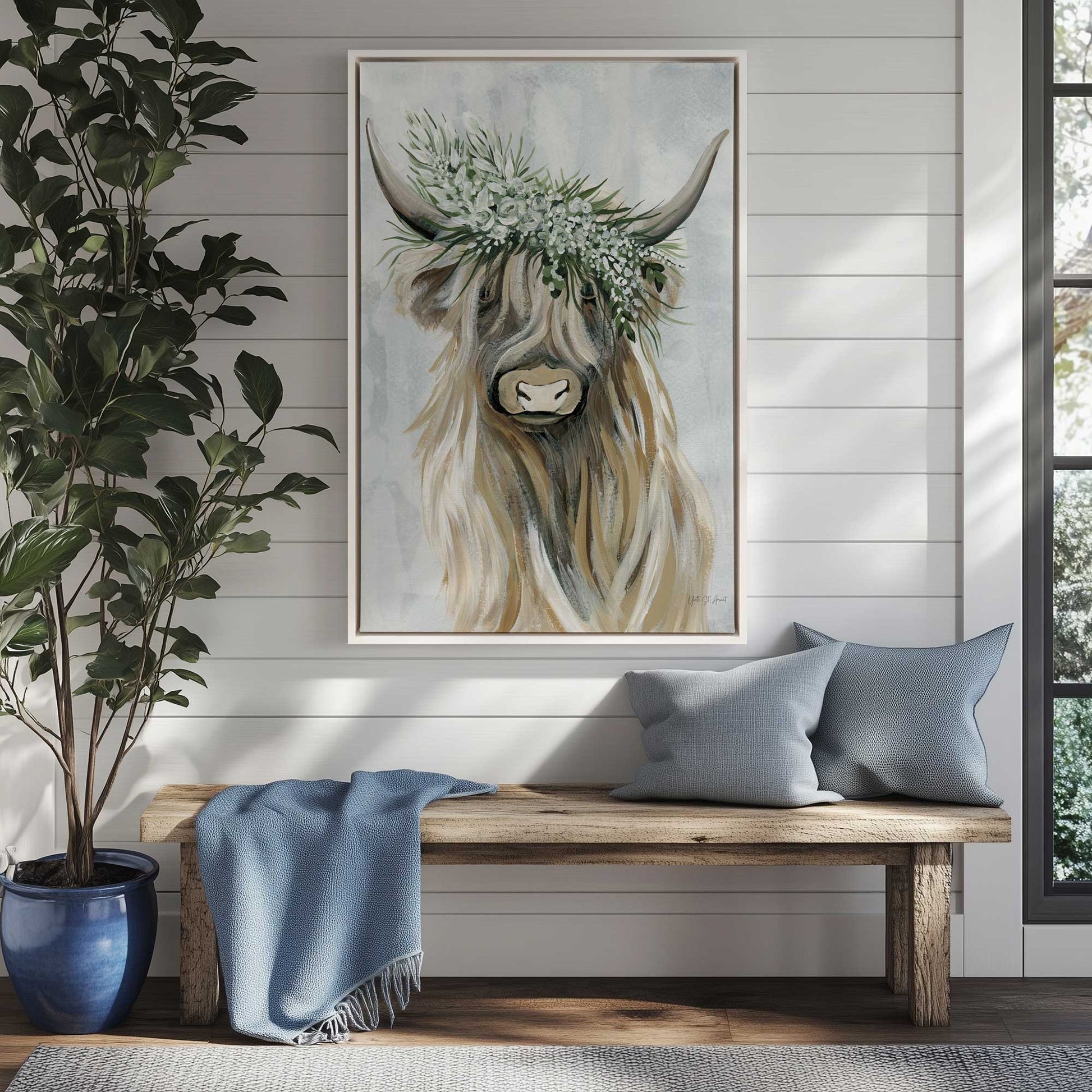Picture of art in a room