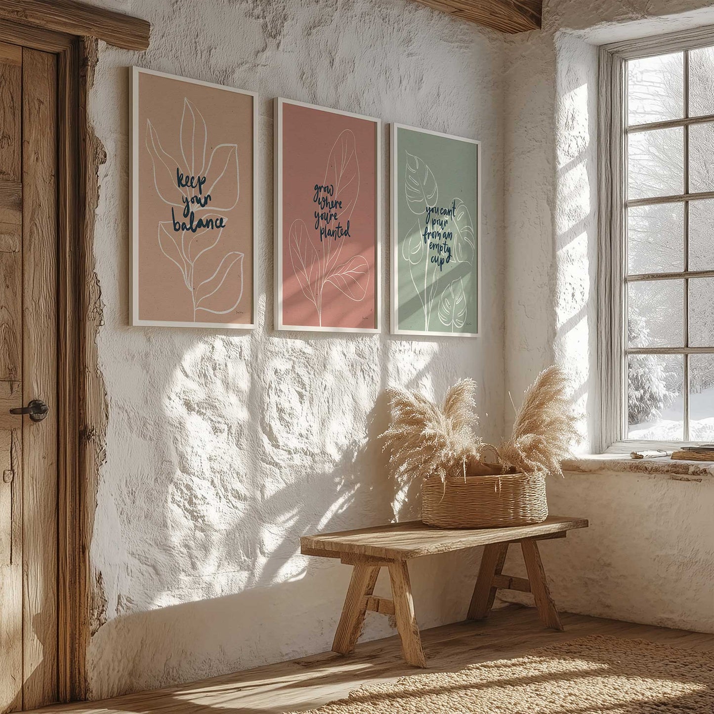 [Color:Brushed Gold], Picture of art in a Brushed Gold frame