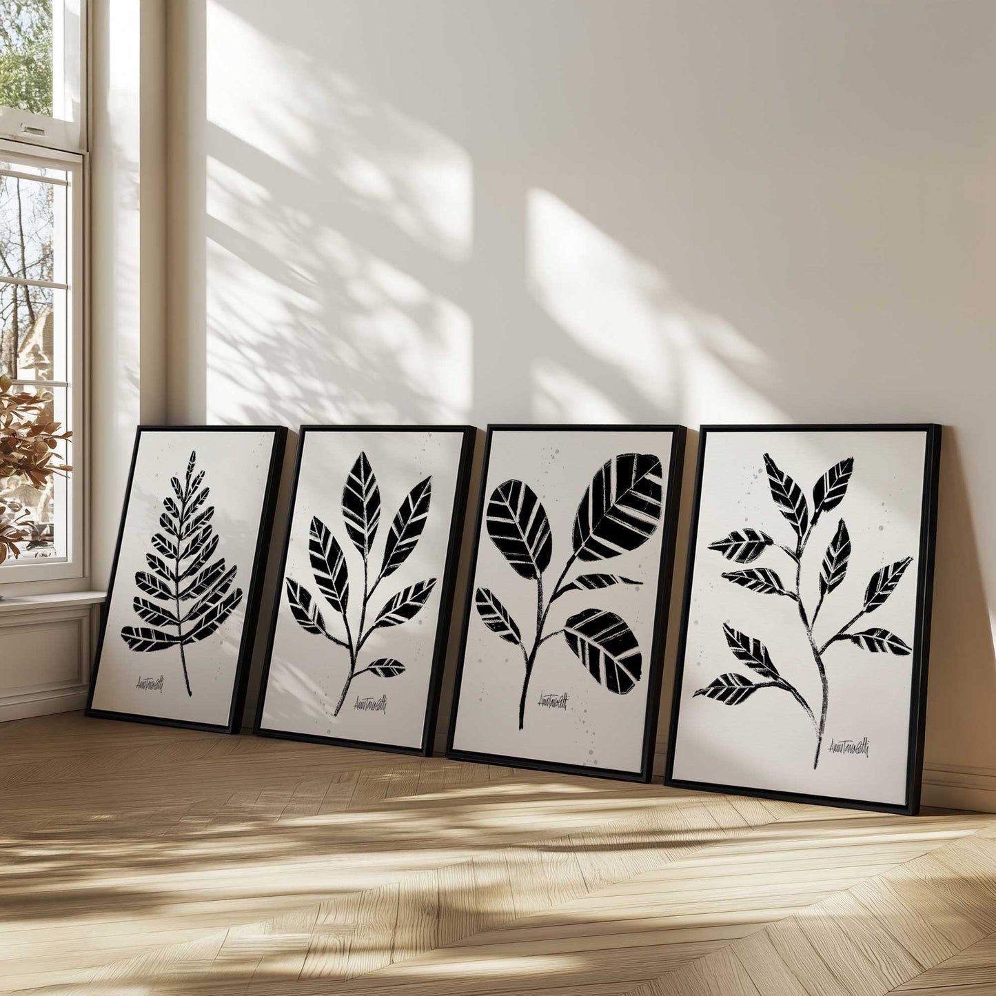 [Color:American Maple], Picture of art in a American Maple frame