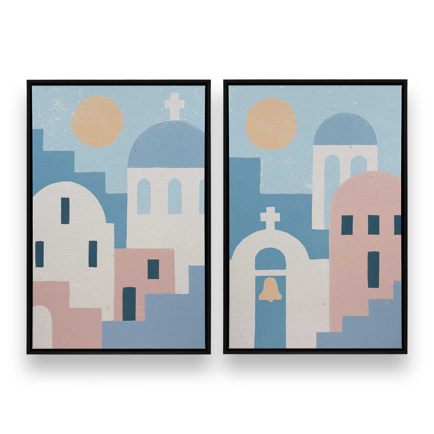 [Color:Satin Black], Picture of art in a Satin Black frame