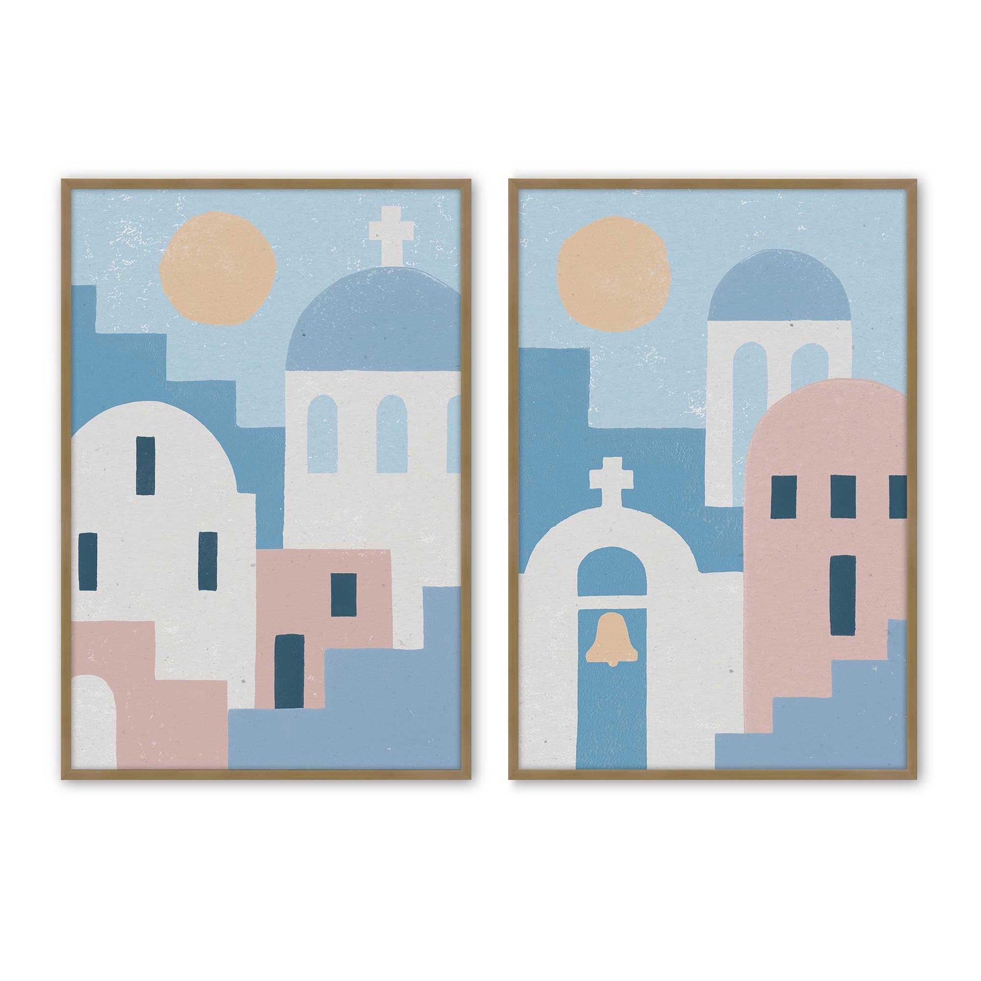 [Color:Brushed Gold], Picture of art in a Brushed Gold frame