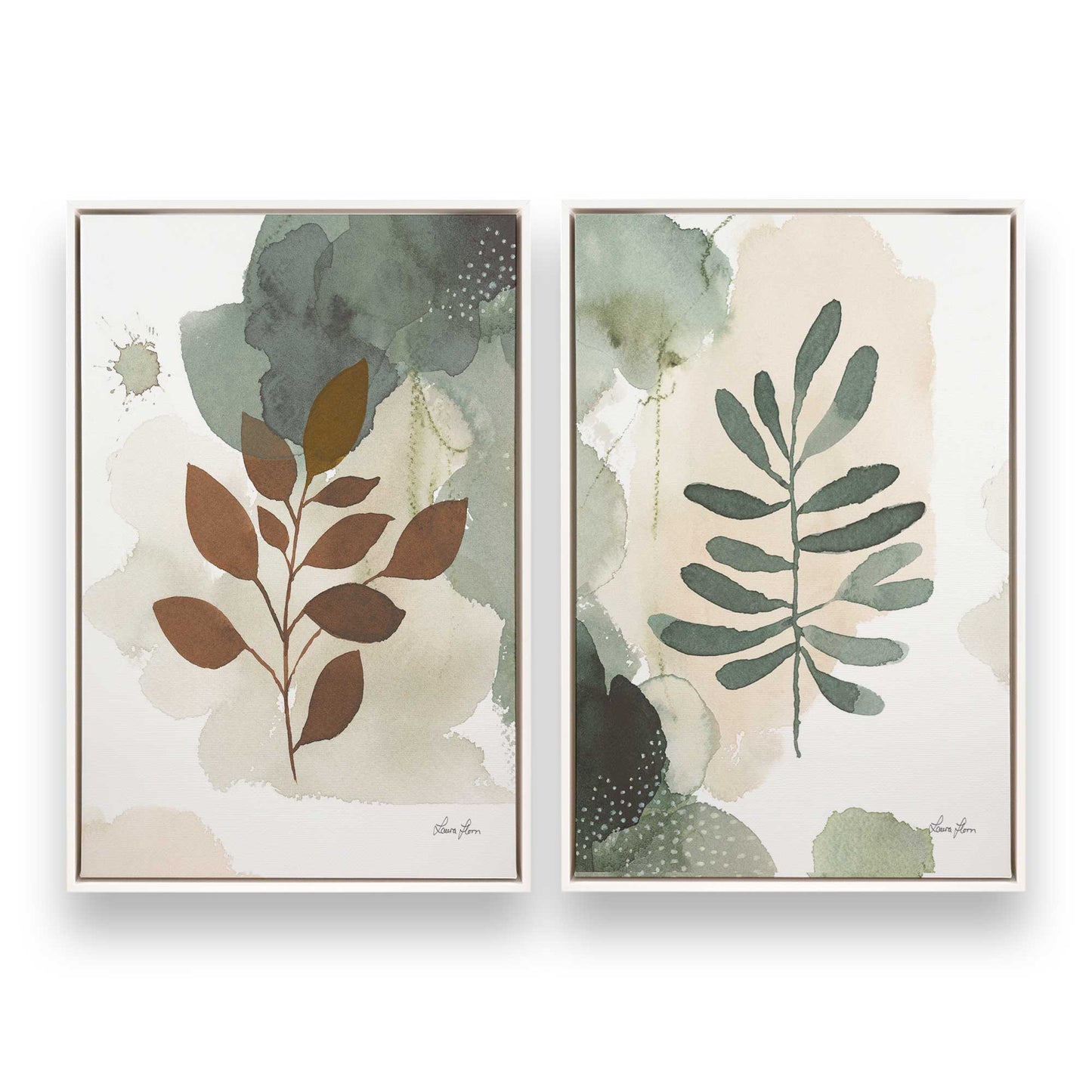 [Color:Opaque White], Picture of art in a White frame