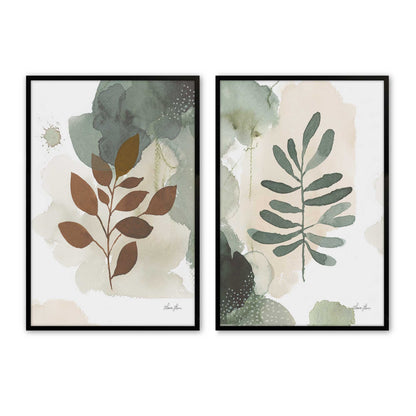 [Color:Satin Black], Picture of art in a Satin Black frame