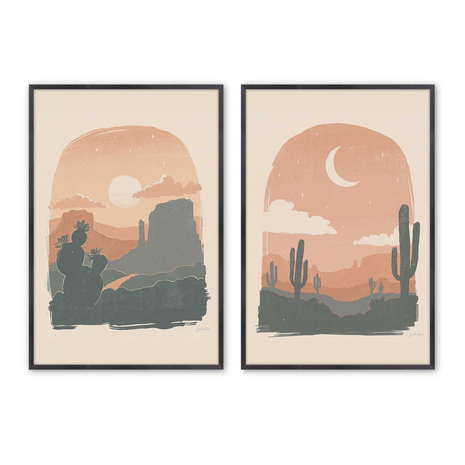 [Color:Weathered Zinc], Picture of art in a Weathered Zinc frame