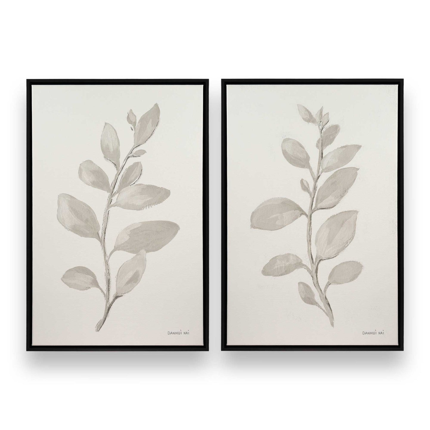 [Color:Satin Black], Picture of art in a Satin Black frame