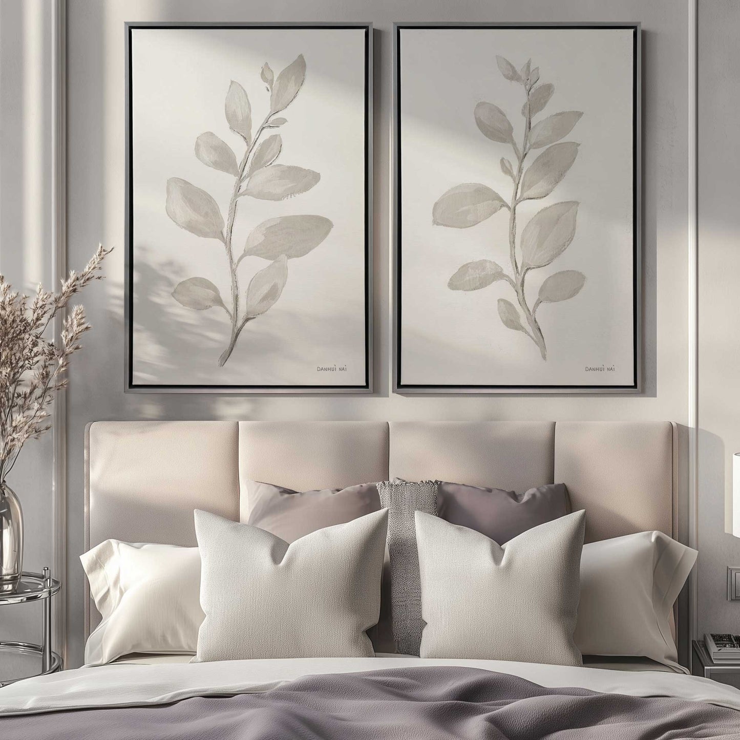 [Color:Opaque White], Picture of art in a White frame