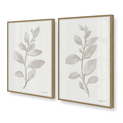 [Color:Brushed Gold], Picture of art in a Brushed Gold frame at an angle