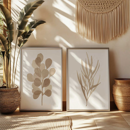 [Color:Brushed Gold], Picture of art in a Brushed Gold frame