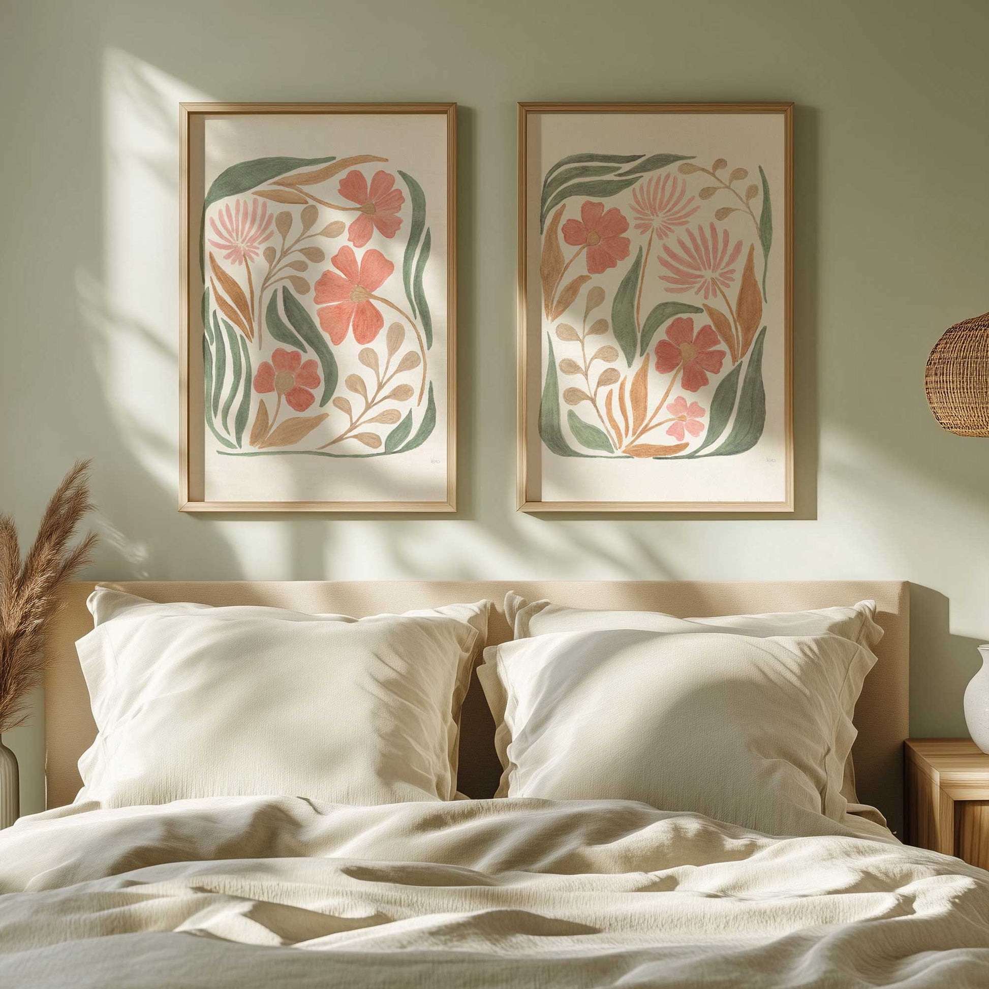 [Color:Brushed Gold], Picture of art in a Brushed Gold frame