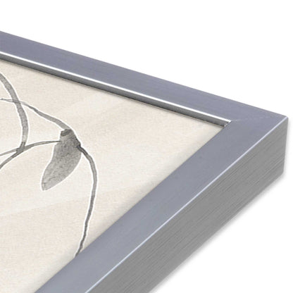 [Color:Polished Chrome], Picture of art in a Polished Chrome frame of the corner
