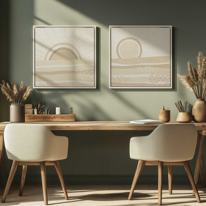 [Color:American Maple], Picture of art in a American Maple frame