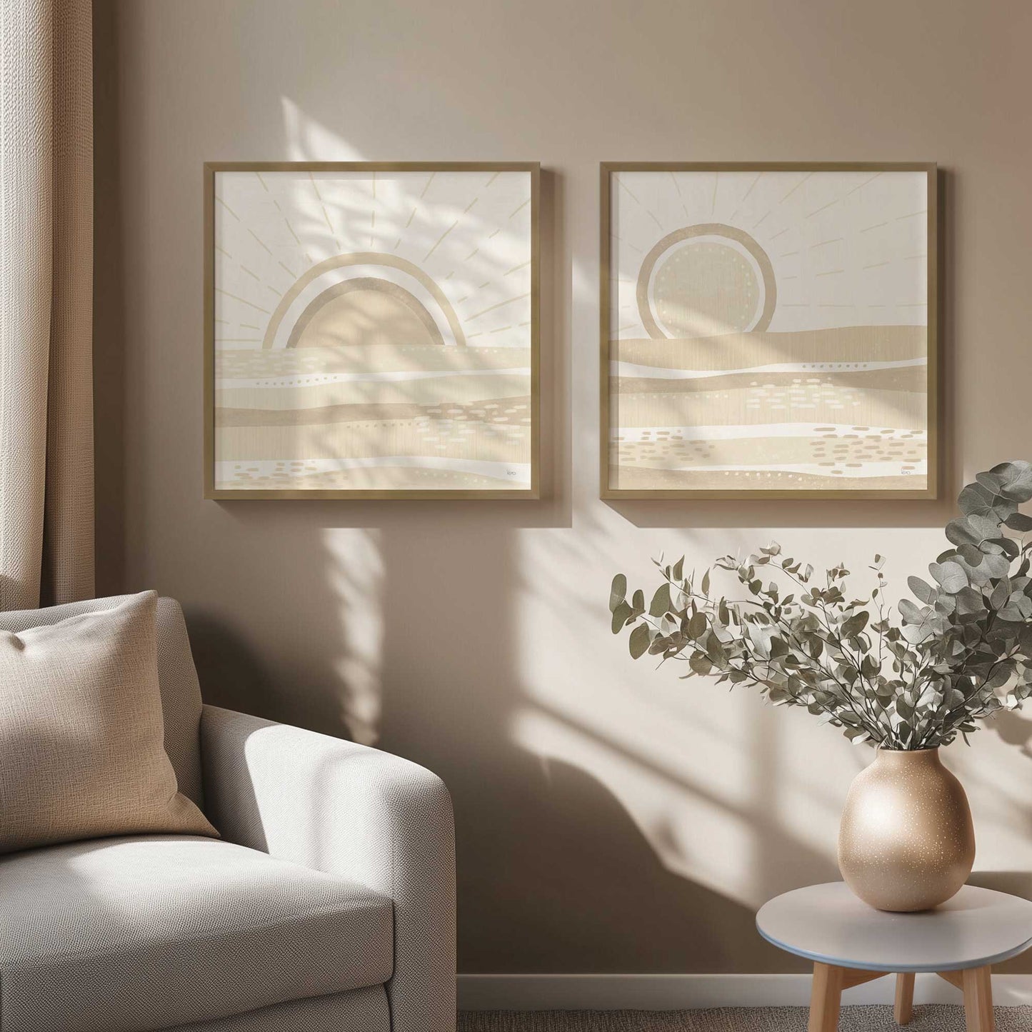 [Color:Satin Black], Picture of art in a Satin Black frame