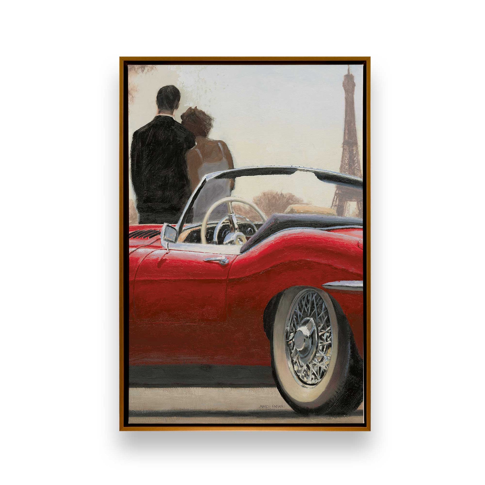 [Color:Polished Gold], Picture of art in a Polished Gold frame