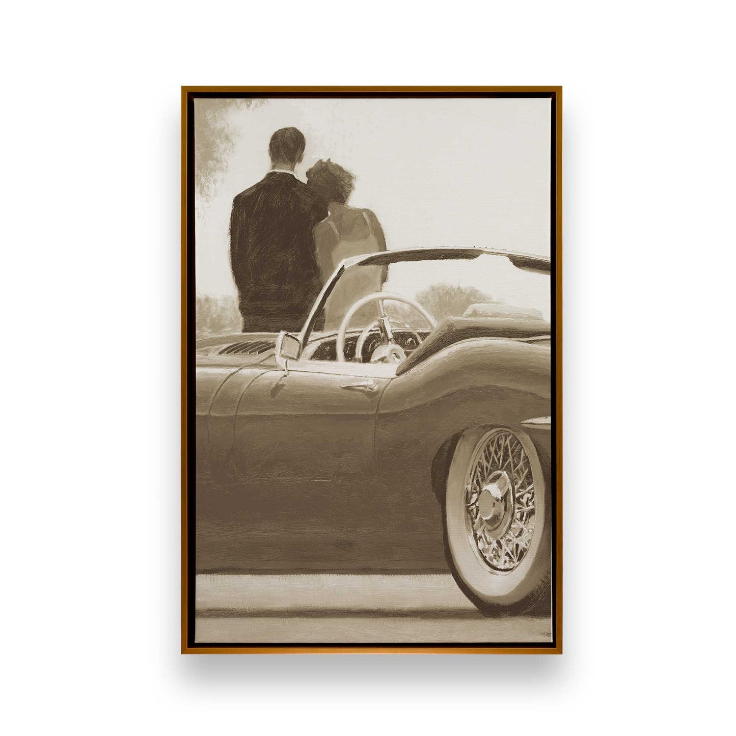 [Color:Polished Gold], Picture of art in a Polished Gold frame