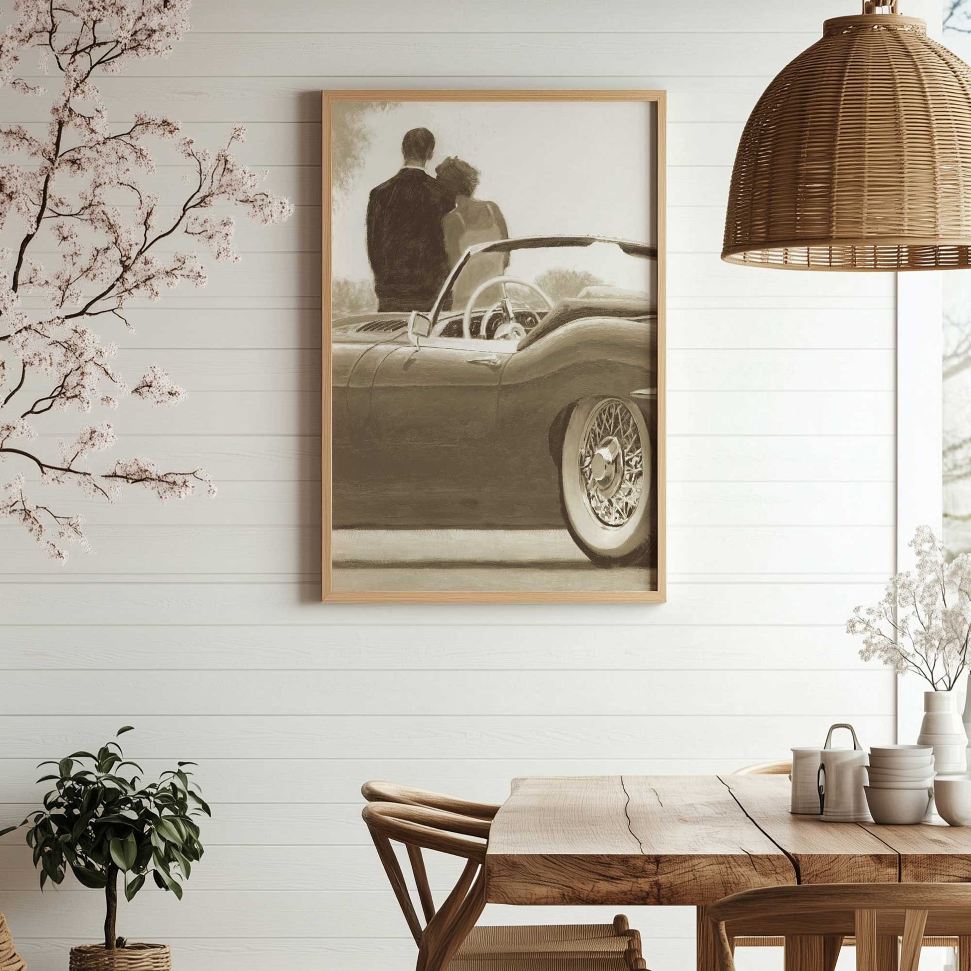 [SPECIAL],[LIFESTYLE], Picture of art hanging in a room